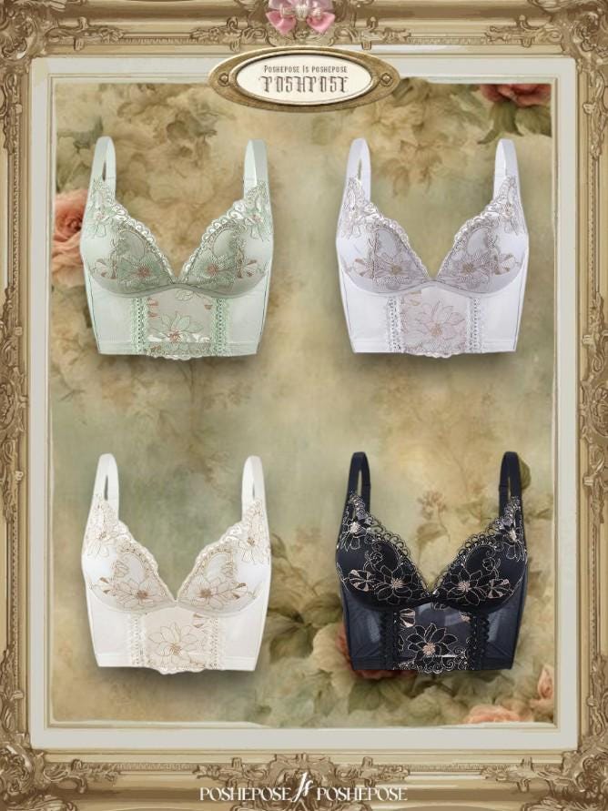 Satin Et Soie Anti-Sagging Bra