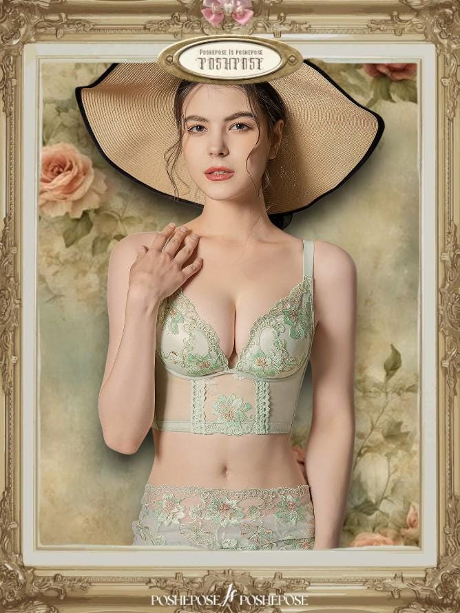 Satin Et Soie Anti-Sagging Bra
