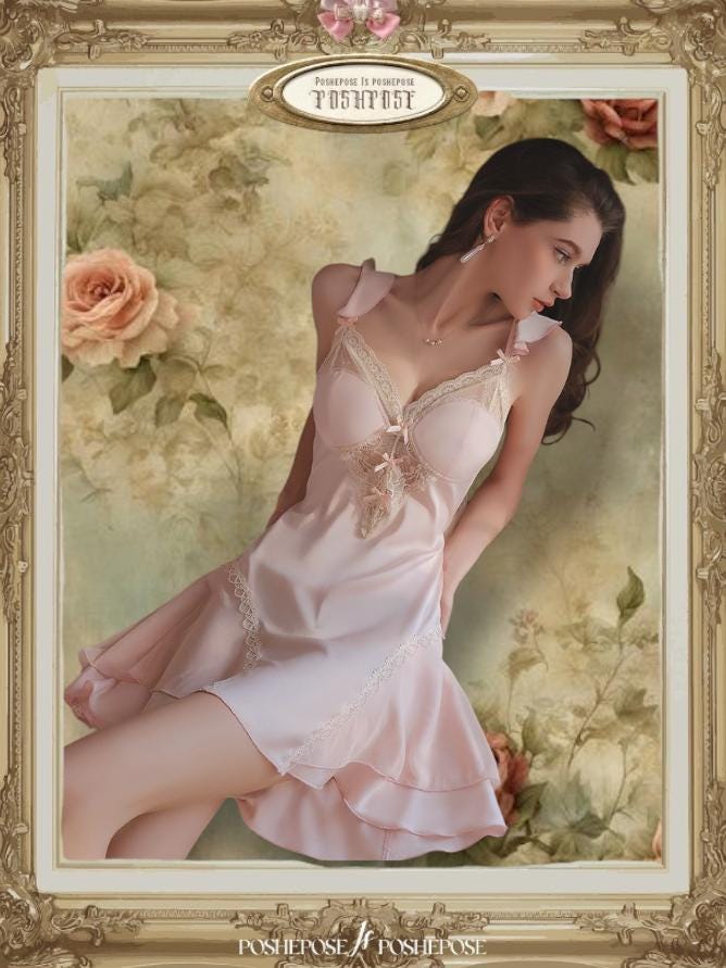 Petite Coquine Nightgown and Robe