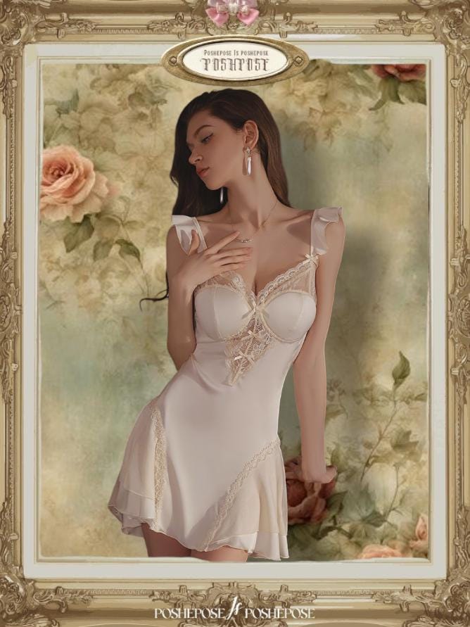 Petite Coquine Nightgown and Robe