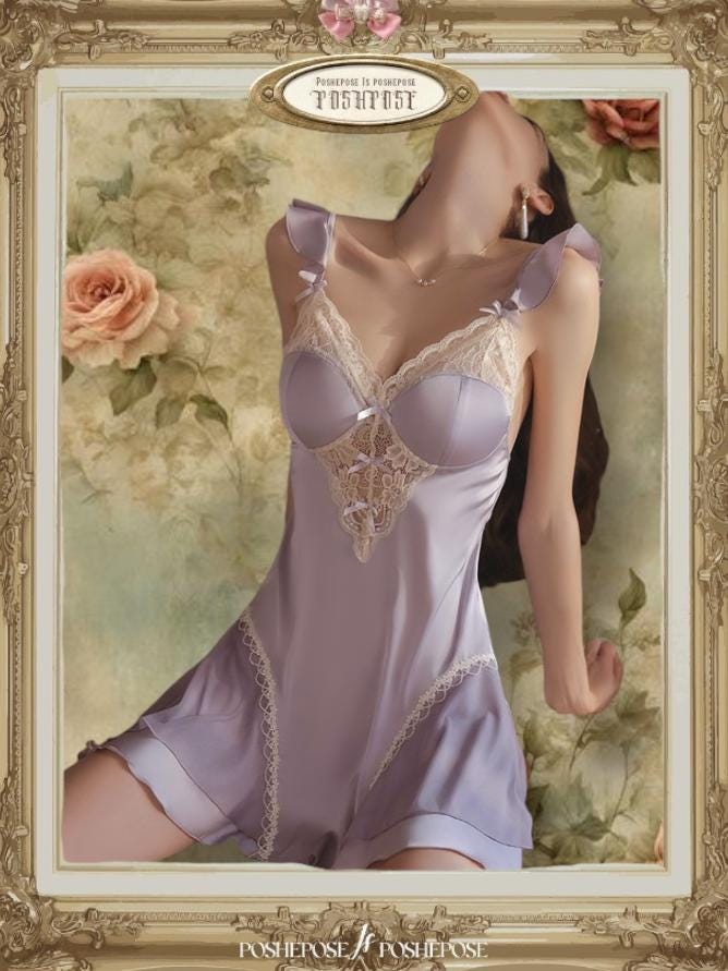 Petite Coquine Nightgown and Robe