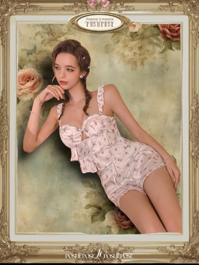 Songe D’une Rose Pajama Set