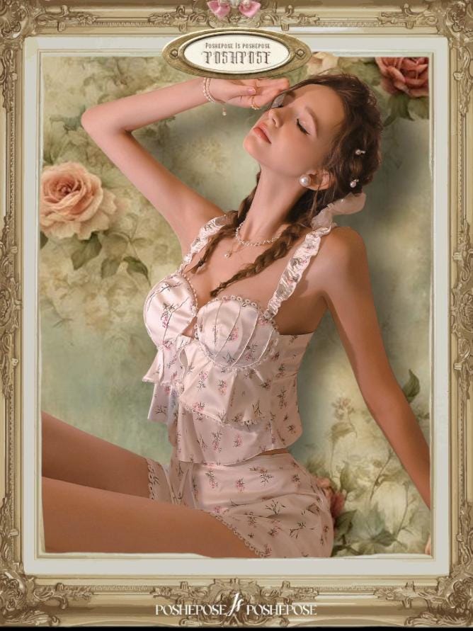 Songe D’une Rose Pajama Set