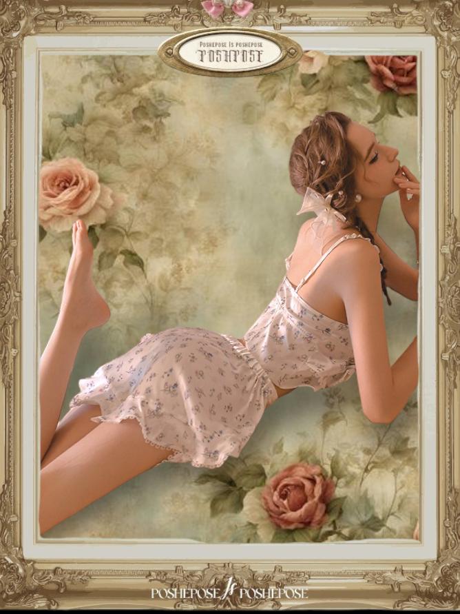 Songe D’une Rose Pajama Set
