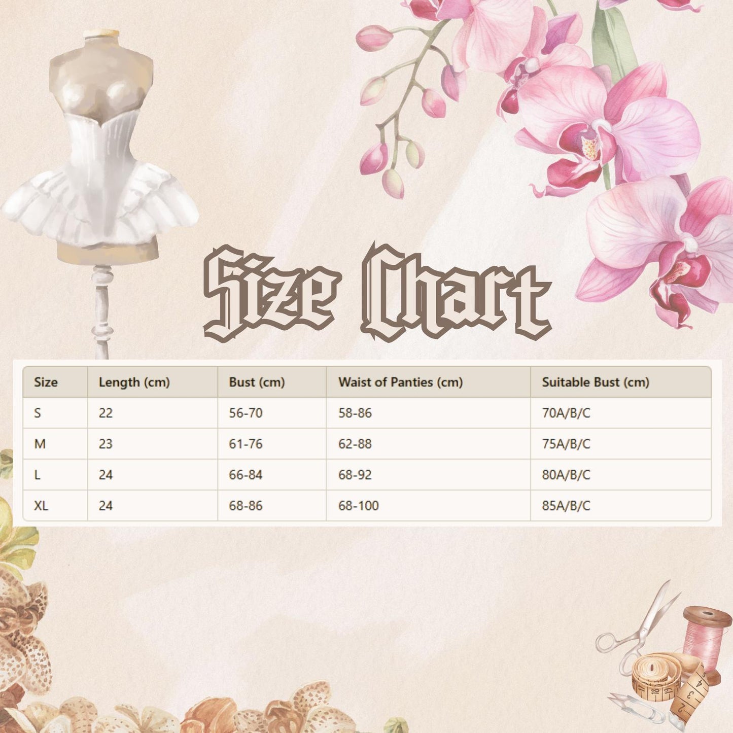 Sublime Désir Corset Lingerie Set