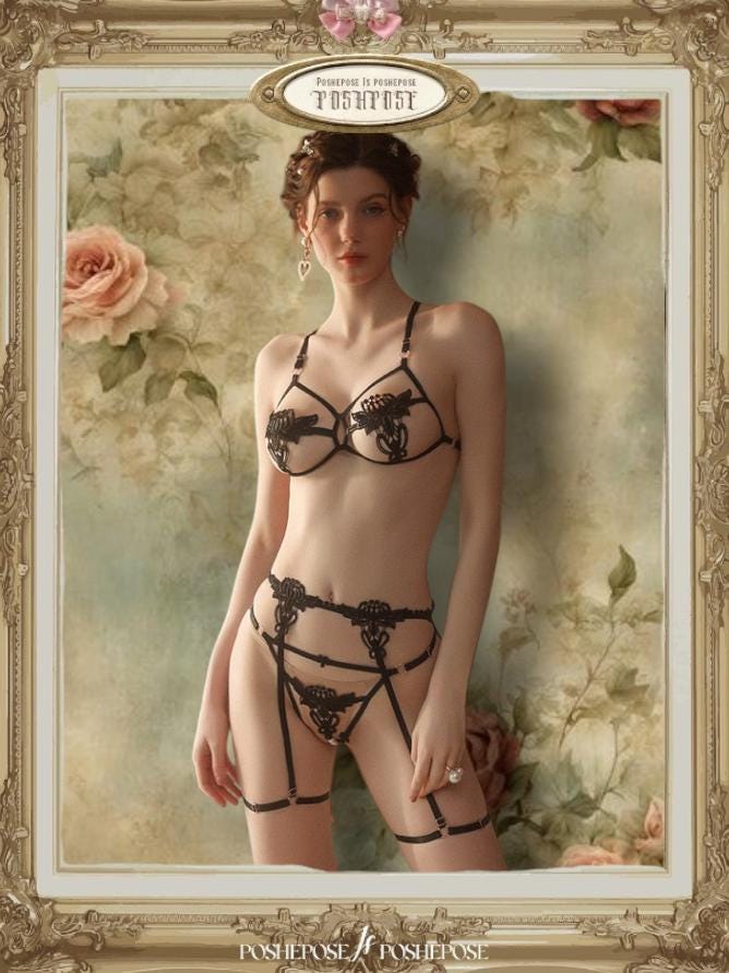 Nocturne Ardente Lingerie Set