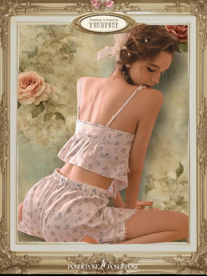 Songe D’une Rose Pajama Set